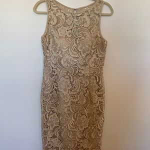 Adrianna Papell Lace Dress